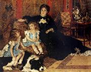 Madame Charpenting and Children Auguste renoir